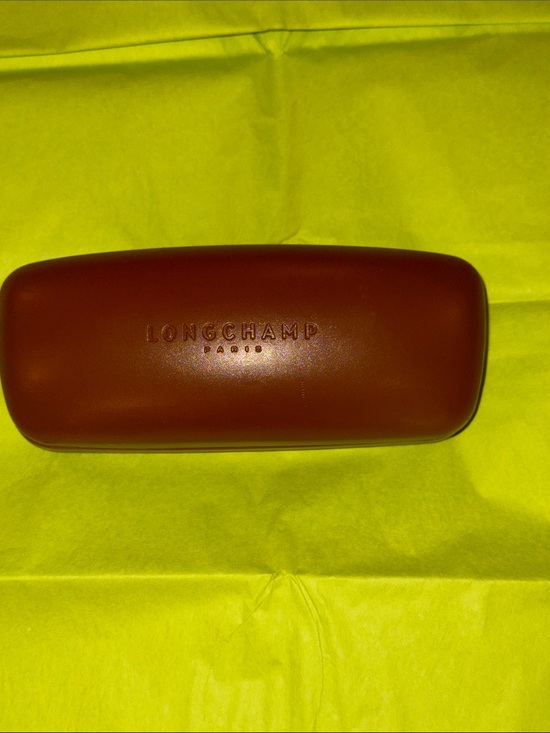 Longchamp Other - Longchamp Brown Hard Sunglasses Case